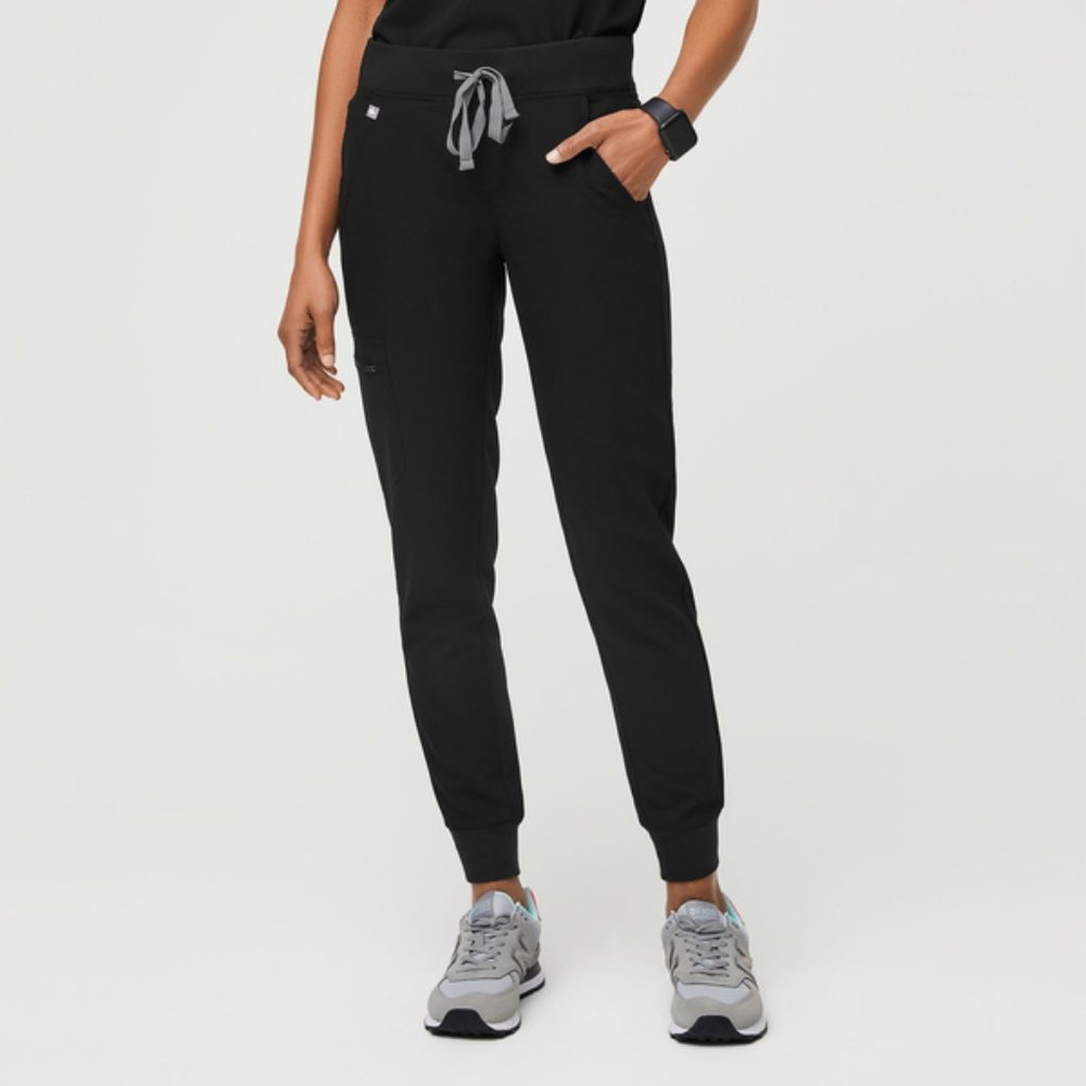 Figs Zamora Jogger Scrub Pants - Black